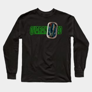 quaranTINed sardines GREEN Long Sleeve T-Shirt